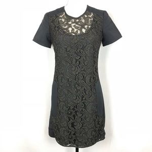 FRENCH CONNECTION | Lace Panel Shift Dress